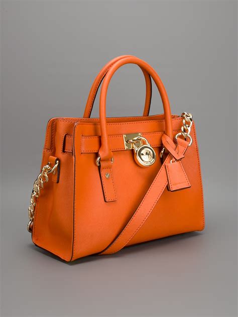 michael kors orange bag.